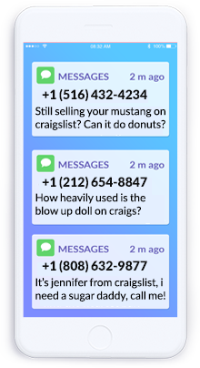 Fake Craigslist Text Prank